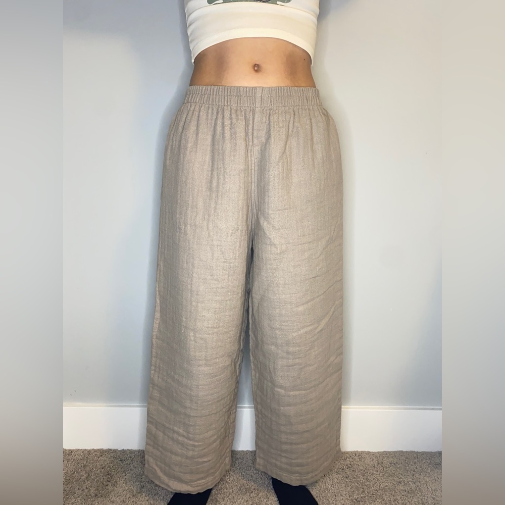 Black Crane Pants